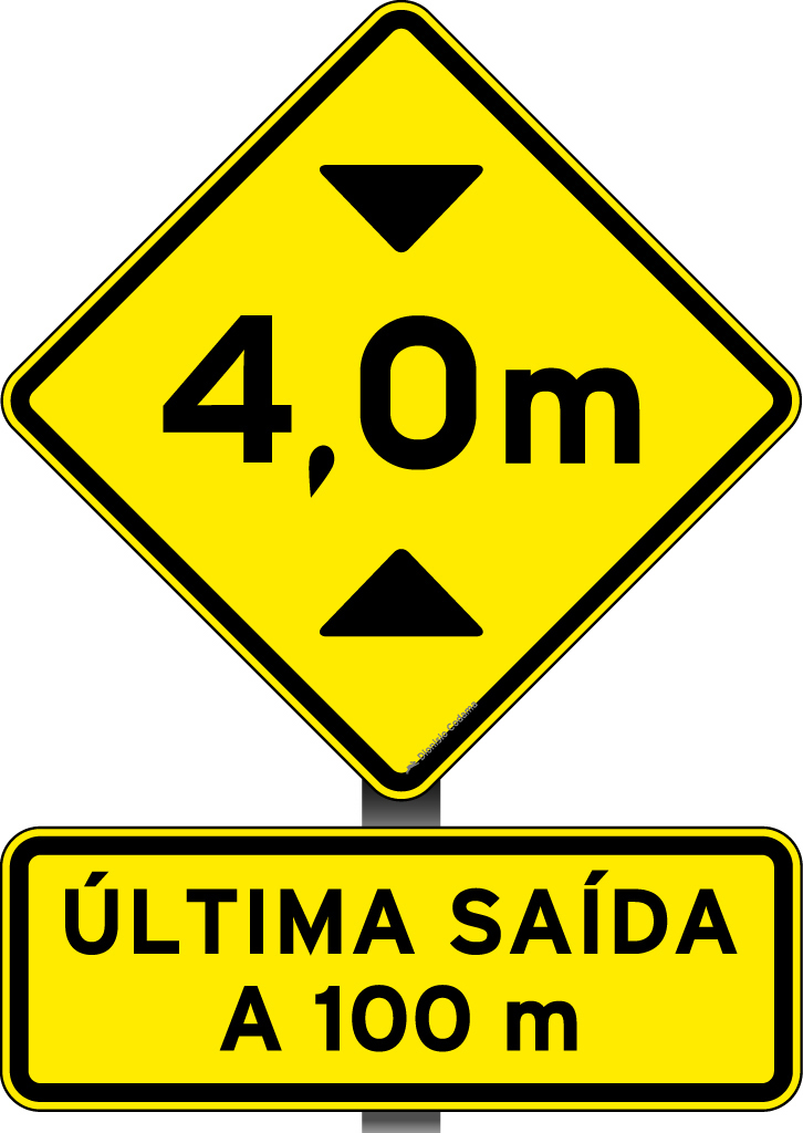 Placa de Advert�ncia
